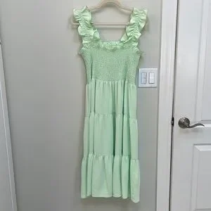 Amanda Uprichard | Dresses | Amanda Uprichard Adelene Midi Dress Size  Medium | Poshmark